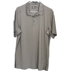 5.11 511 Tactical Shirt Mens L Gray Polo Utility Performance Workwear Casual